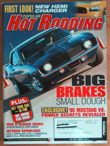 POPULAR HOT RODDING 2005 JUNE - NEW CHARGER, 4.6L SOHC, GTO
